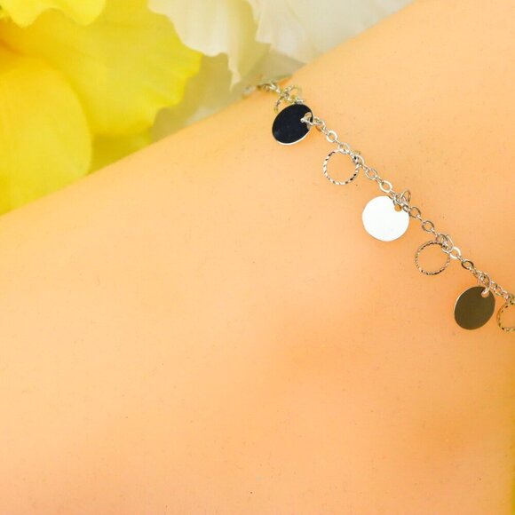 Minimalist Anklet, Sleek & Modern Design, Women’s Fashion, YC110225-A - Picture 6 of 10